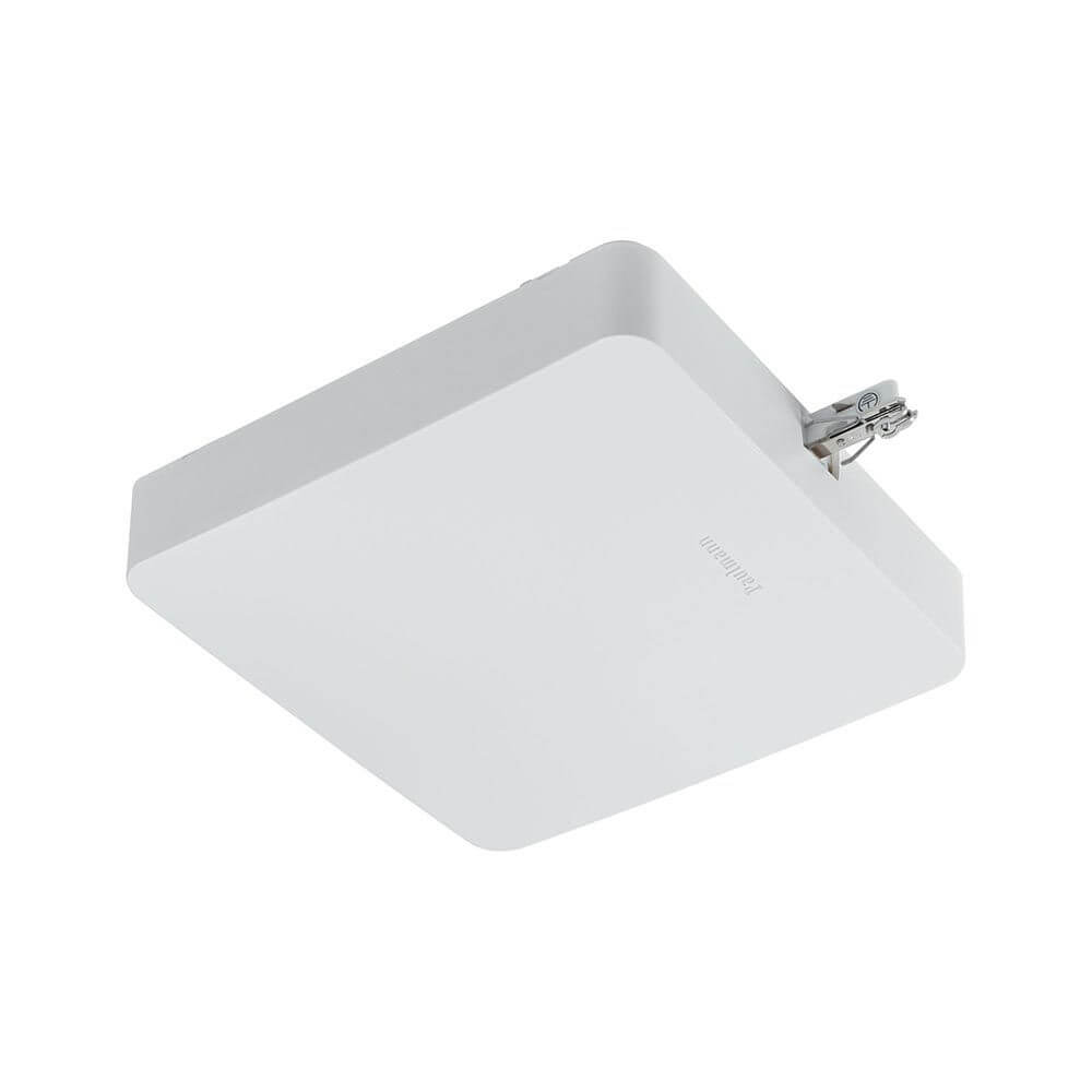 U-Rail Einspeisung Smart Home Zigbee Weiß in modernem Design, ideal für eine smarte Beleuchtung.