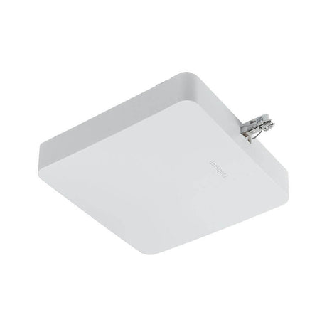 U-Rail Einspeisung Smart Home Zigbee Weiß in modernem Design, ideal für eine smarte Beleuchtung.