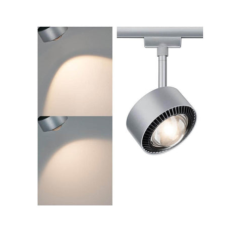 U-Rail LED Schienenspot Aldan Einzelspot Dimmbar, drehbar, warmweiß, modernes URail Lichtsystem