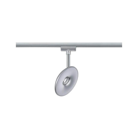 U-Rail LED -raidekohtainen pallo yhden spot Chrom-Matt Dintable