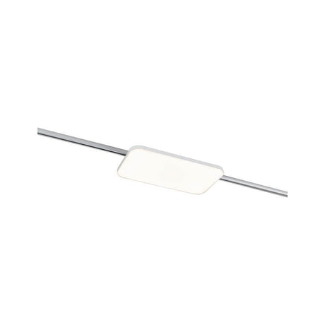 U-Rail LED Schienen Panel Leuchte Campo, weißes LED Panel für blendarmes Licht im URail 230V-Schienensystem