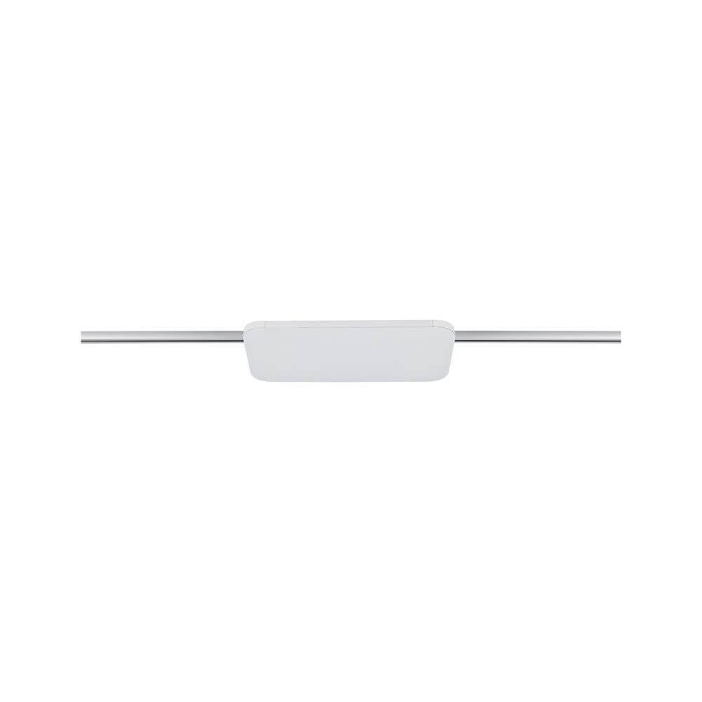 U-Rail LED Schienen Panel Leuchte Campo auf Schiene montiert mit flachem, modernem Design.