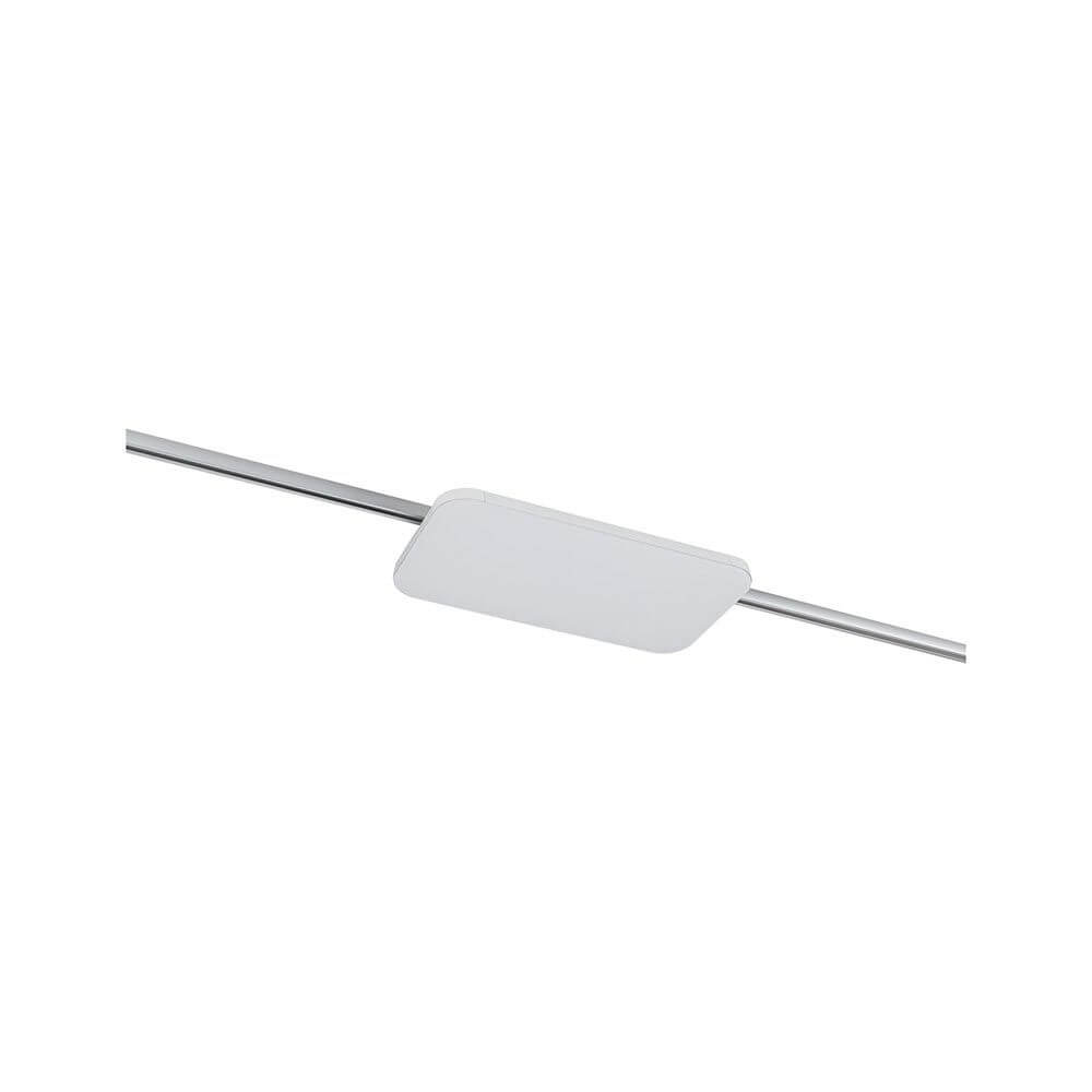 U-Rail LED Schienen Panel Leuchte Campo auf einer Schiene, modern und blendarm für optimale Raumbeleuchtung.