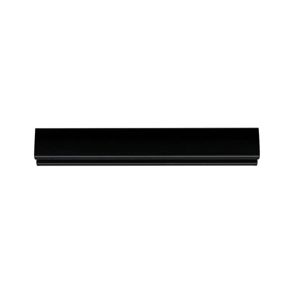 U-Rail Schiene 10cm Schwarz-Matt - Systemteil für individuelles URail Schienensystem in Schwarz matt.