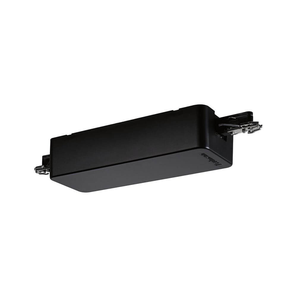 U-Rail Schienenadapter Smart Home Zigbee Switch Schwarz-Matt von URail auf weißem Hintergrund