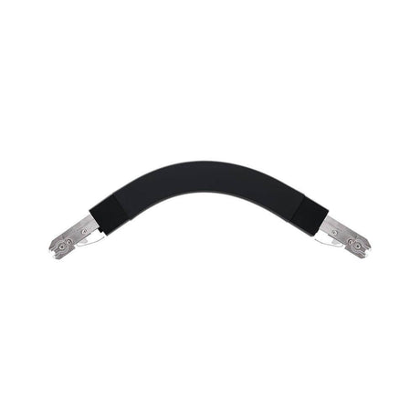 U-Rail Verbinder Flex II Schwarz-Matt für URail 230V-Schienensystem, biegsam bis 90°