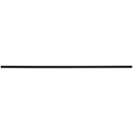 U-Rail Zubehör Schienenabdeckung 70cm Schwarz, schwarze Abdeckung für Urail Schiene zum Schutz vor Staub.
