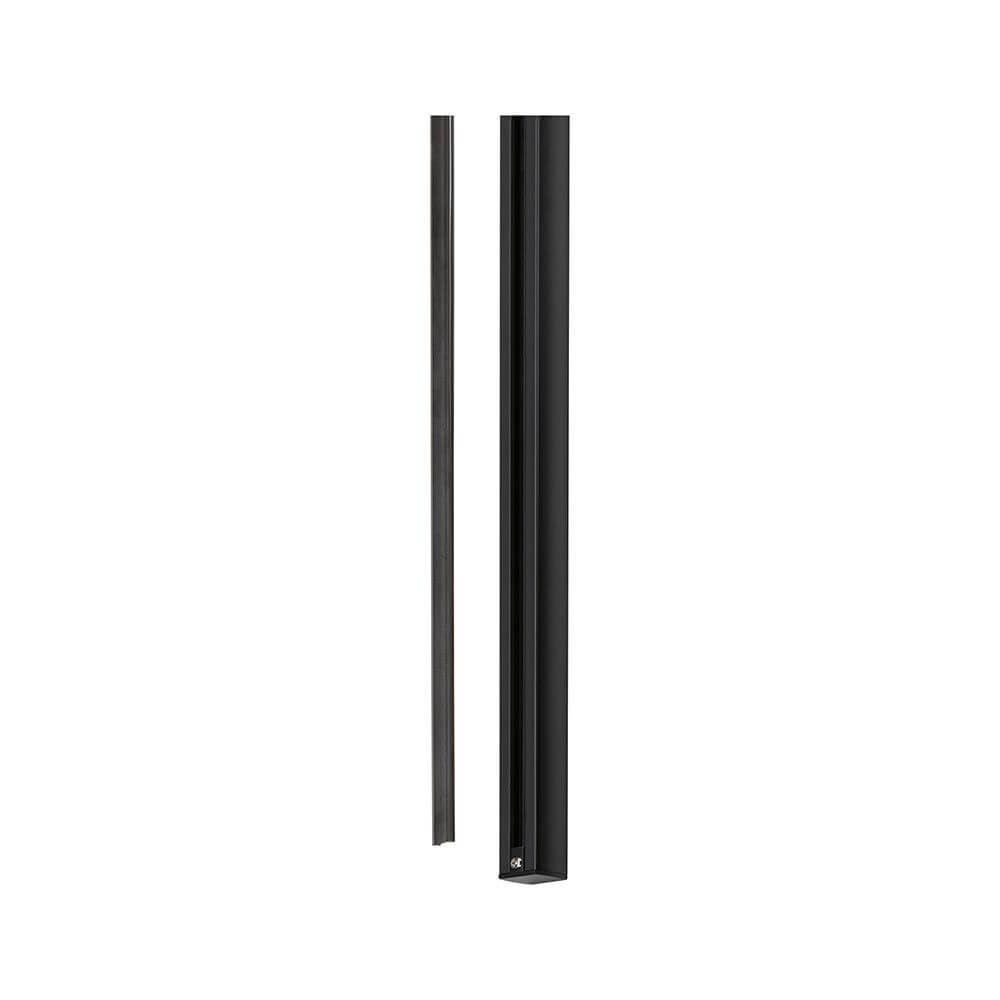 U-Rail Zubehör Schienenabdeckung 70cm Schwarz für Schutz vor Staub und Fremdkörpern im Innenraum.