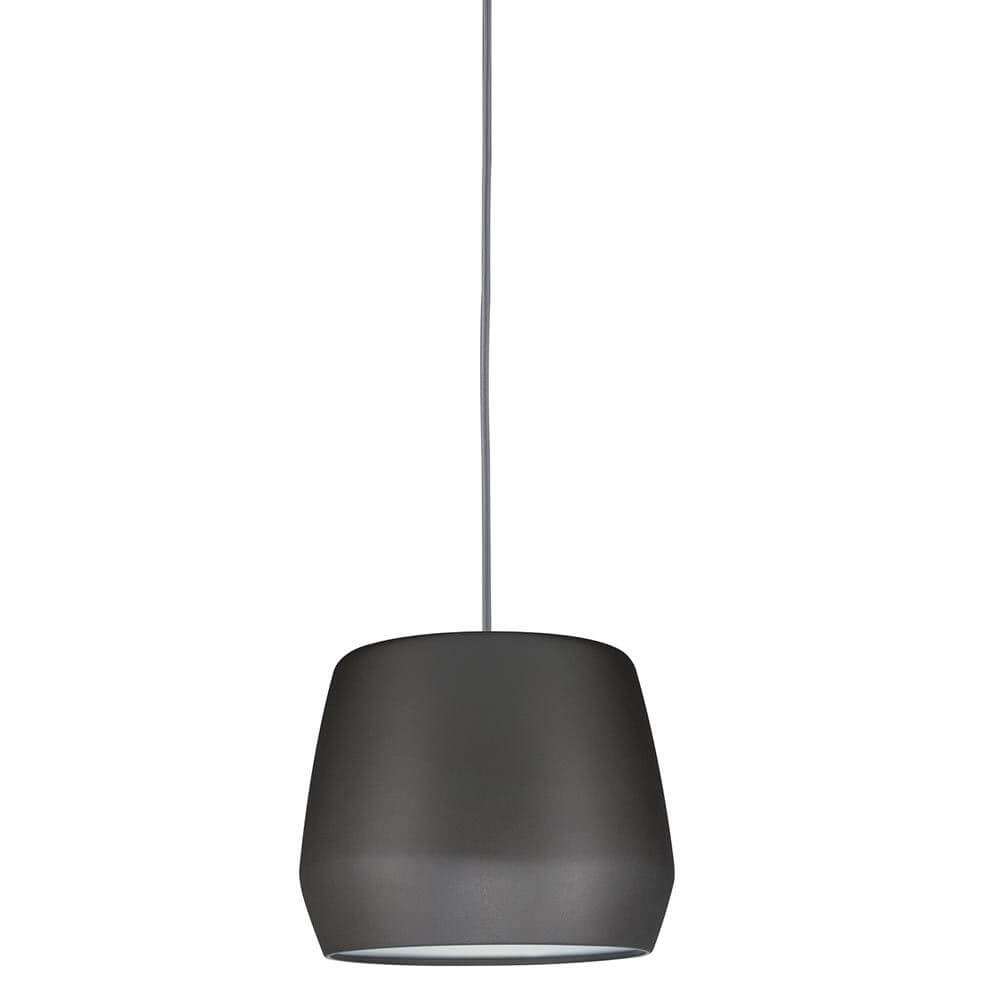 URail 2Easy schirm Pirm Grau matt max. 20W - Moderne Pendelleuchte für Wohn- und Essbereich.