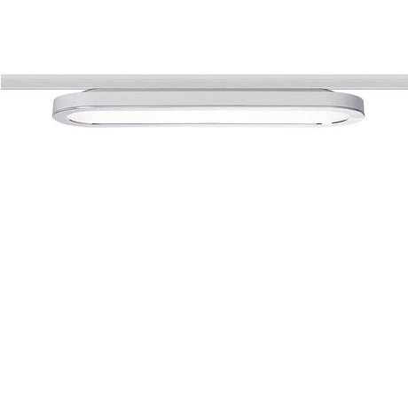 URail LED Panel Loop 7W Weiß, flaches weißes LED-Panel für URail-Schienensystem mit blendarmem Licht