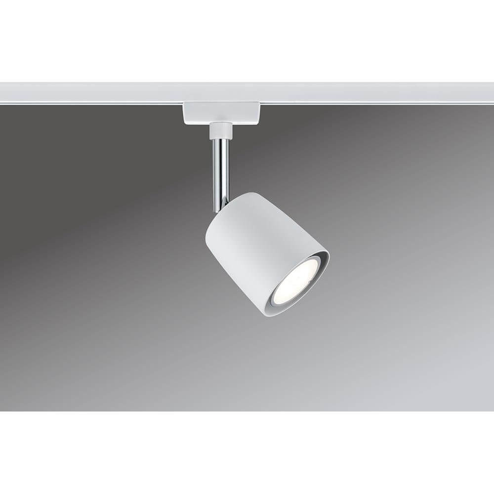 URail Spot Cover Weiß GU10 als dekorative Deckenleuchte im modernen Design.