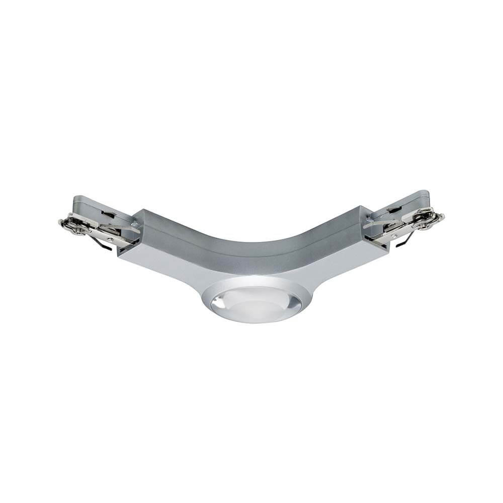 URail System LED L-Verbinder 1x5,8W Dimmbar – blendarmer, stufenlos dimmbarer LED-Verbinder für Schienensysteme.