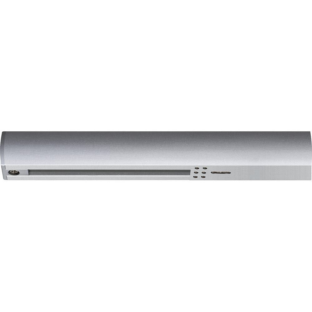 URail System Light&Easy Endeinspeisung max. 1000W, silberne Endeinspeisung für 230 Volt. Ideal für URail Schienensystem.