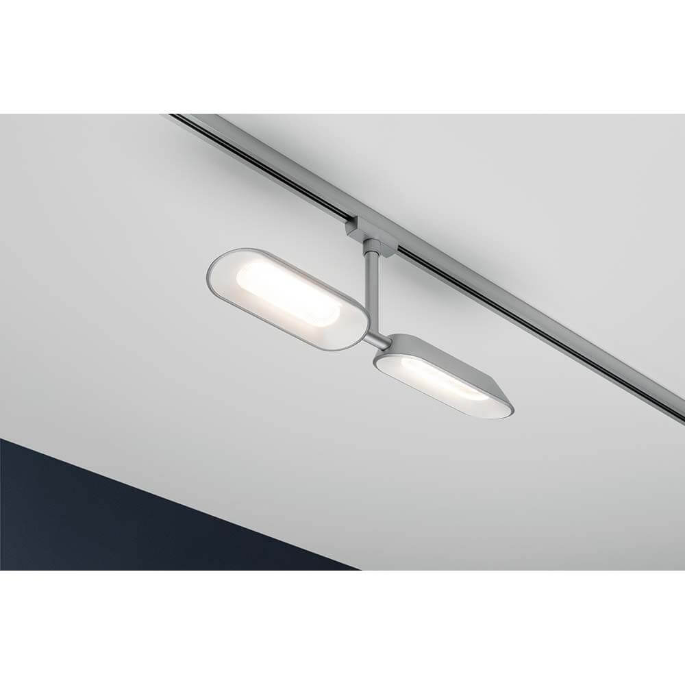 URail Systems Spot Dipper 2x8W Weiß Dimmbar - Doppelscheinwerfer mit dimmbarem LED-Licht