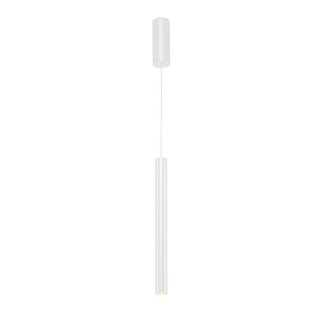 Uba Pendant LED Pendelleuchte rund Weiß 9W 3000K in puristischer und klarer Formgebung