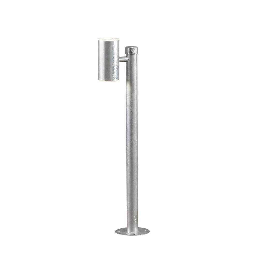 Ull LED Wegeleuchte 3000K galvanisierter Stahl, Polycarbonat Glas, moderne Außenlampe aus Stahl.