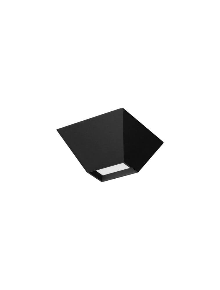 Utopia LED Deckenleuchte 3000K in modernem, schwarzem Design zur stilvollen Raumbeleuchtung.