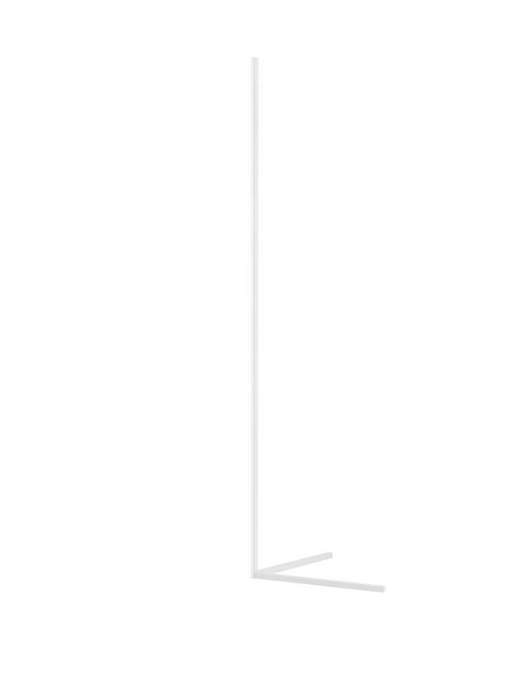 Alt Tag: V-Line LED Stehlampe H 140,5cm 13000K - minimalistische schwarze Stehleuchte mit schlankem Aluminiumgestell, ideal für Wohn- und Arbeitsbereich