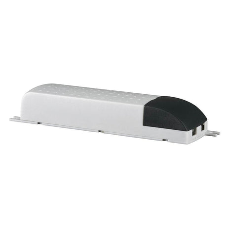 VDE Mipro electronic transformer 20-70W 12V 70VA grey black side view of the product