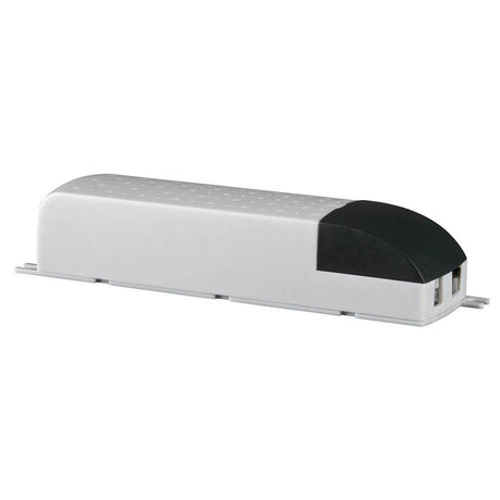 VDE Mipro electronic transformer 35-105W 12V 105VA grey black in a compact design for recessed lighting systems.