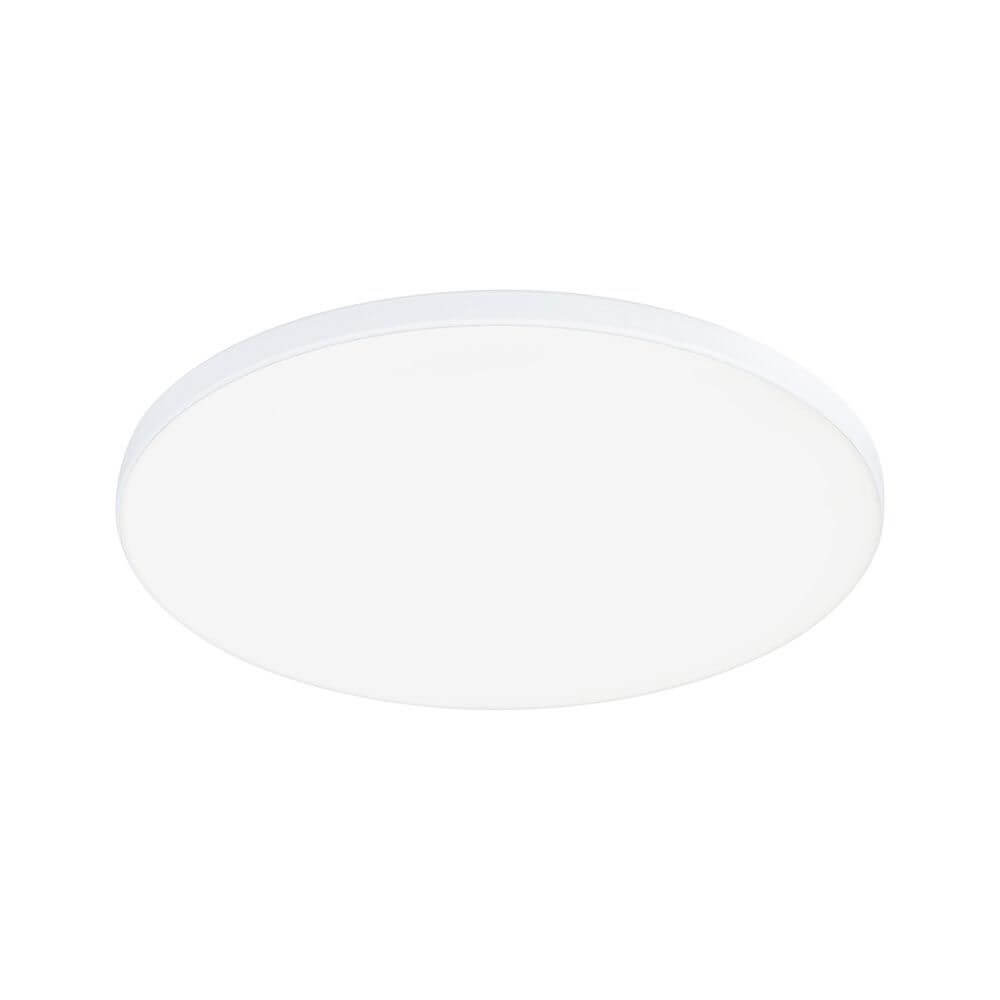 VariFit LED Einbaupanel Ø 16cm Veluna Edge in Weiß mit rahmenlosem Design und gleichmäßiger Lichtausbeute.