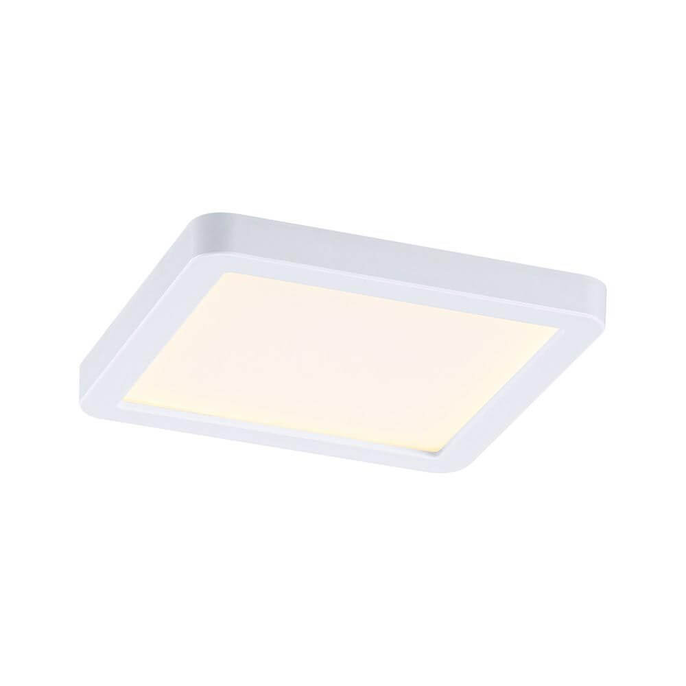 VariFit LED Einbaupanel Areo Eckig, 118x118mm, 6,5 Watt, warmweißes Licht, flexibel einstellbare Klemmfedern.