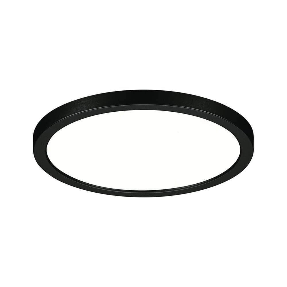 VariFit Areo LED Einbaupanel Schwarz mit 3 Stufen-Dimmer – rundes Design für optimale Raumausleuchtung.