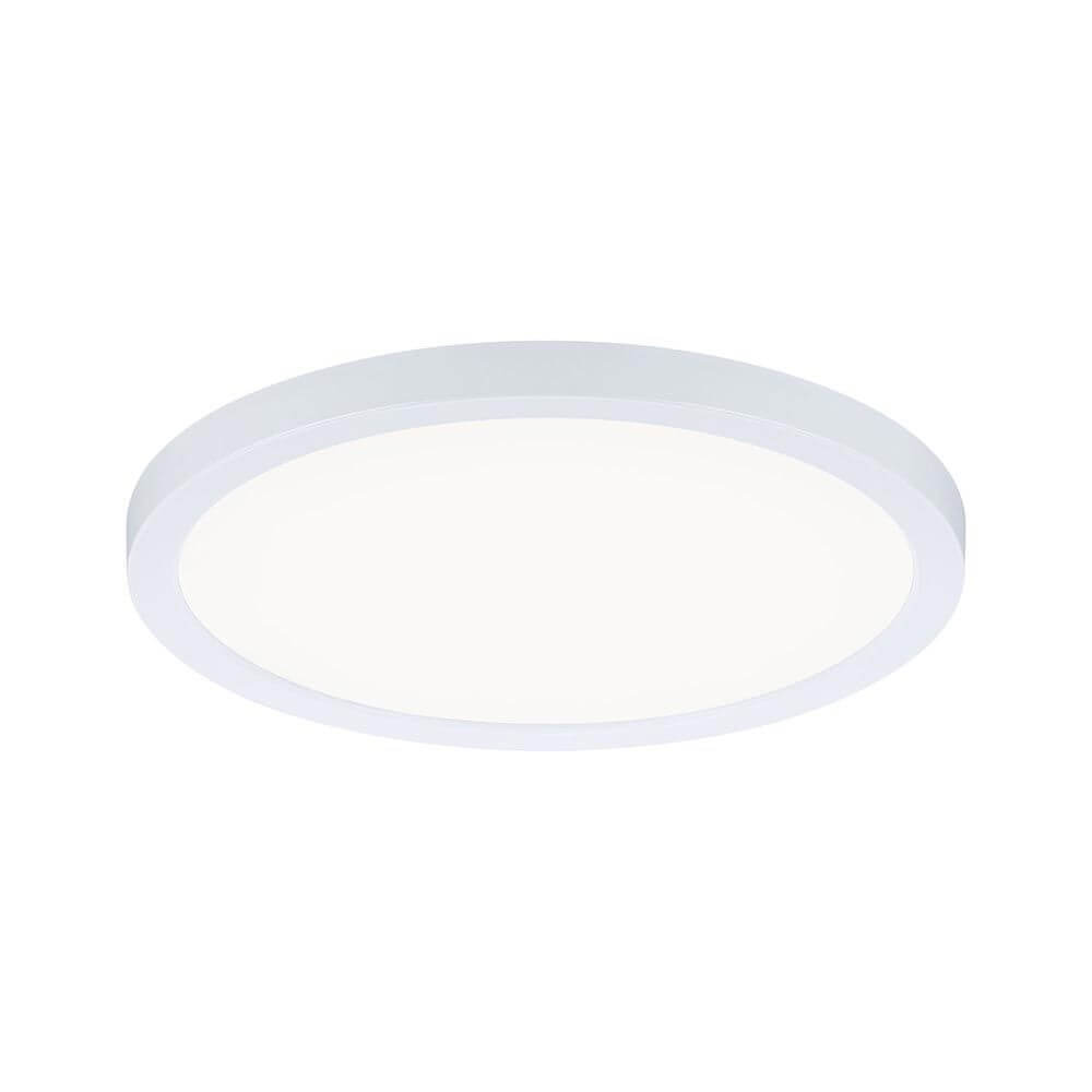 VariFit LED Einbaupanel Areo Rund Weiß Ø 17,5cm für warmweißes Licht und flexible Installation.