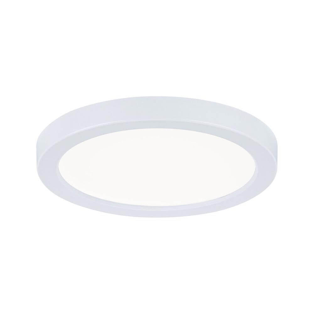 VariFit LED Einbaupanel Areo Rund 4000K Weiß, rundes LED Panel in Weiß, 6,5 Watt, warme Lichtfarbe.