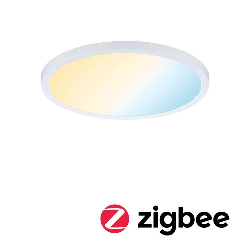 VariFit Areo LED Einbaupanel Smart Home Zigbee CCT IP44 rundes Design mit Tunable White Funktion