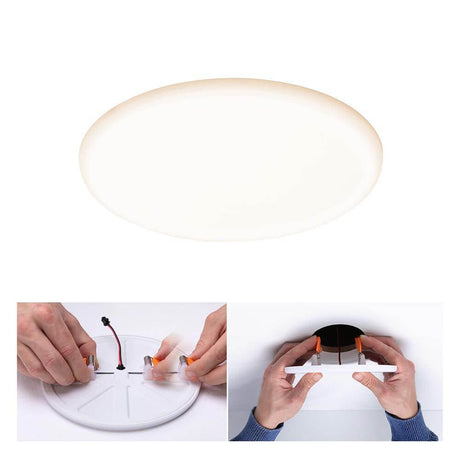 Pannello di installazione a LED Varifit Smart Home Zigbee Veluna Ø 21,5 cm