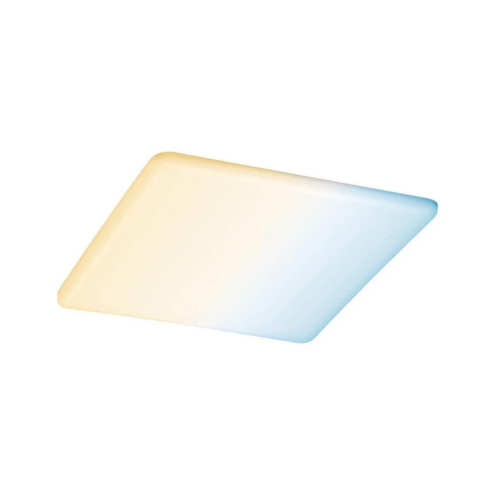 VariFit LED Einbaupanel Smart Home Zigbee Veluna Satiniert in rechteckiger Form mit satinierter Oberfläche.