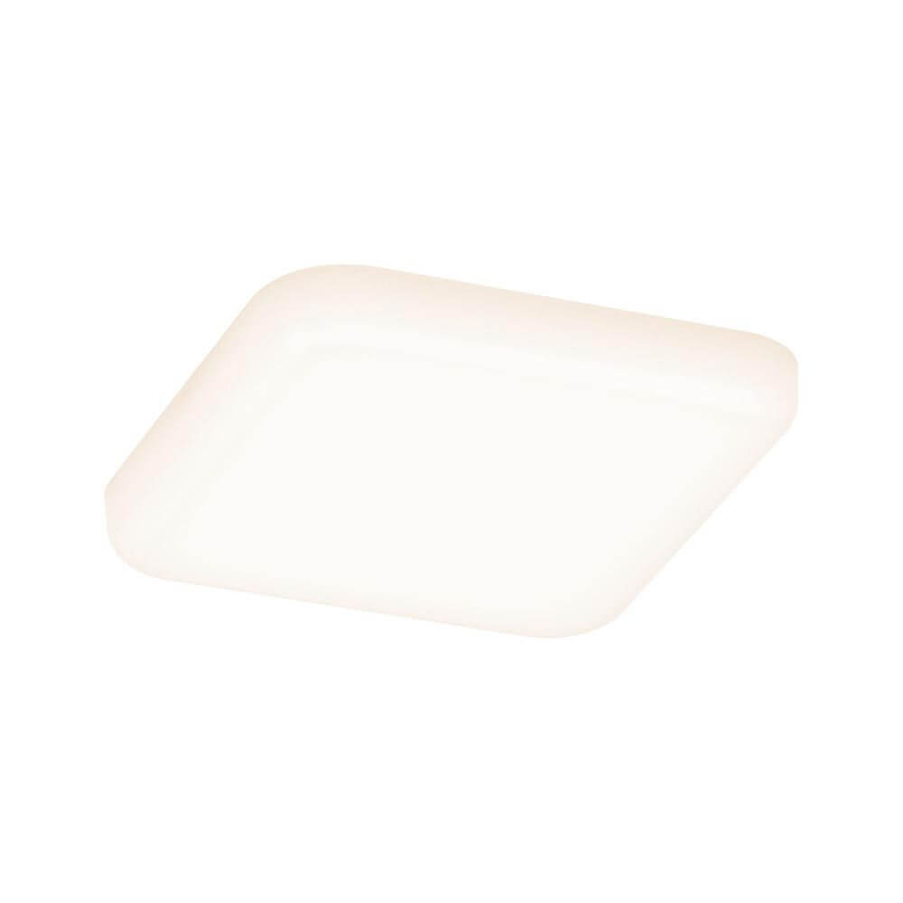 VariFit LED Einbaupanel Veluna 7,5 x 7,5 cm Eckig Satin, rahmenlos, warmweißes Licht, stufenlos einstellbar.