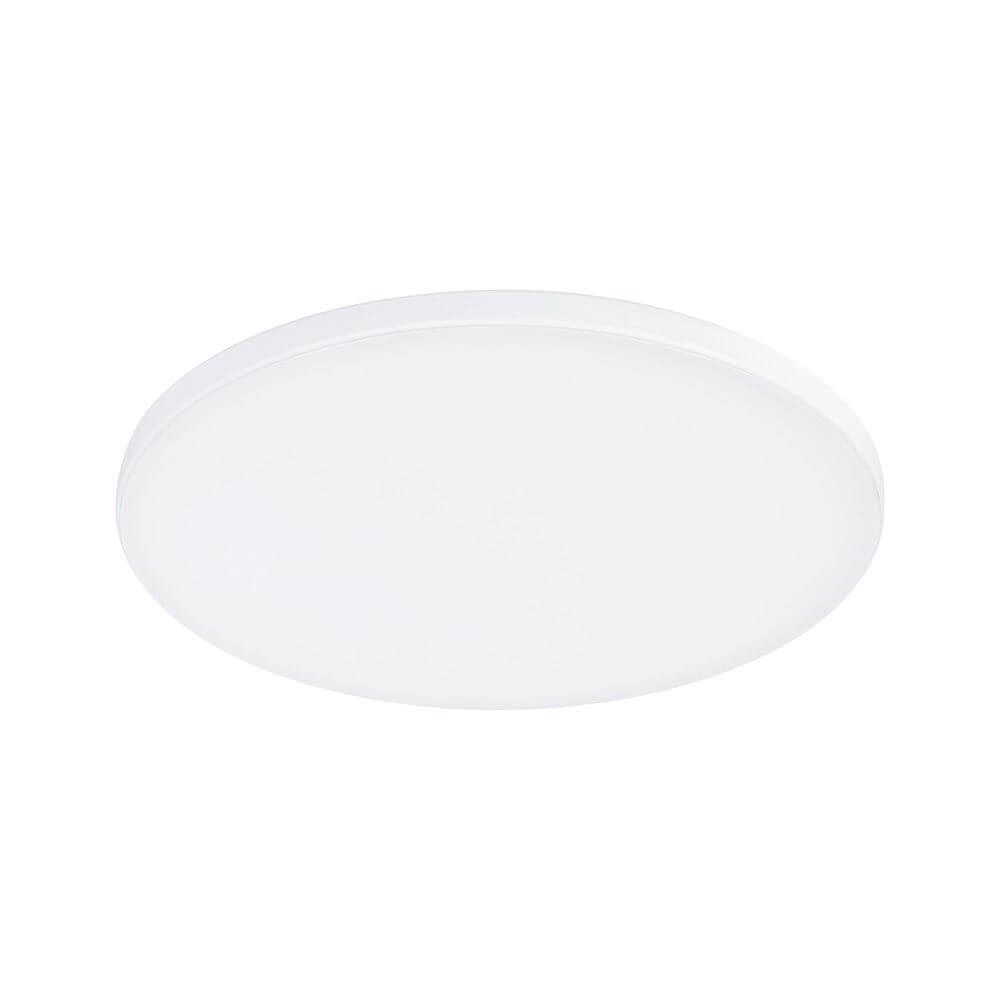 VariFit LED Einbaupanel Veluna Edge Ø 16cm Weiß Dimmbar - modernes, rahmenloses Design in Weiß
