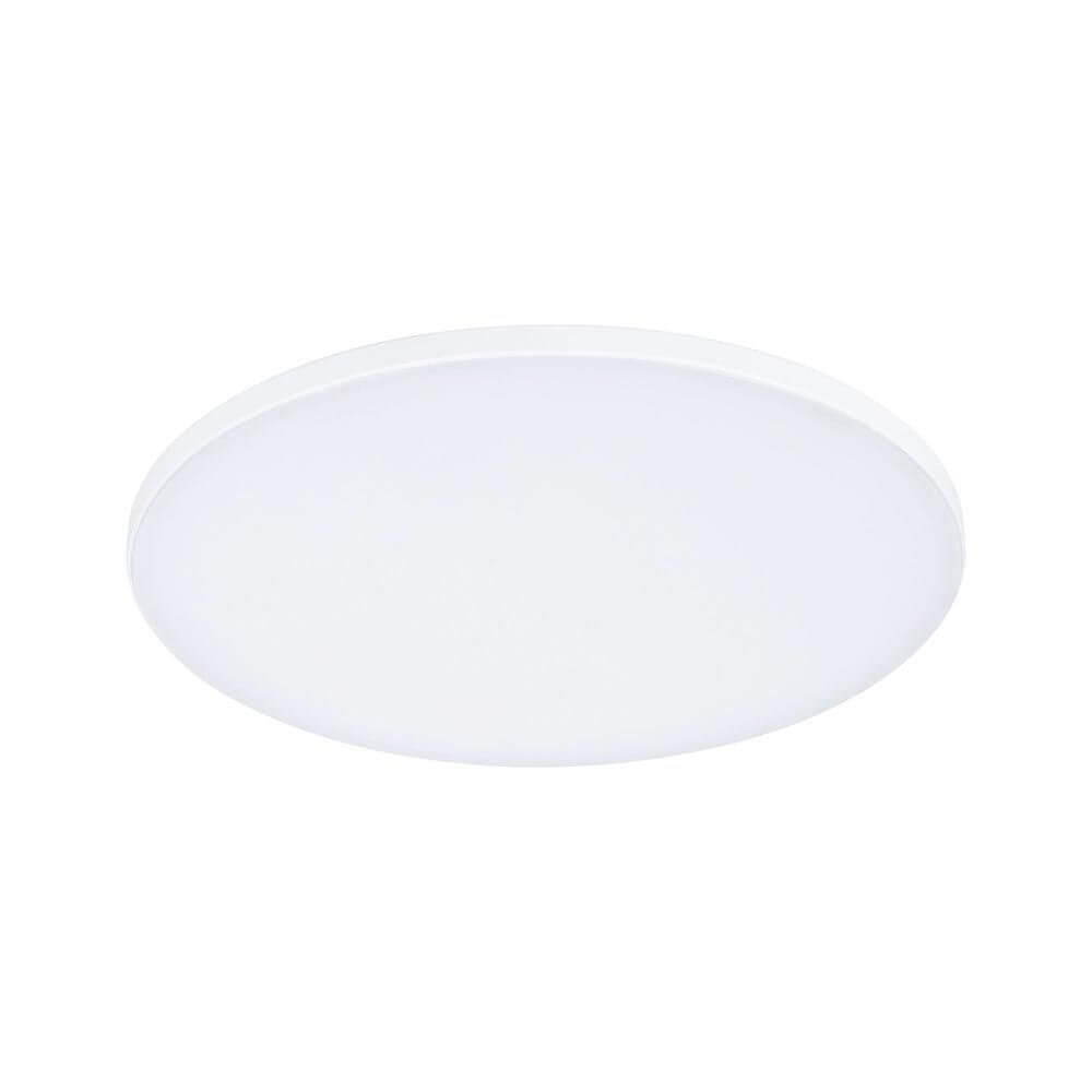 VariFit Veluna LED Einbau Deckenpanel Ø 20cm Dimmbar mit modernem, rahmenlosem Design in Weiß.