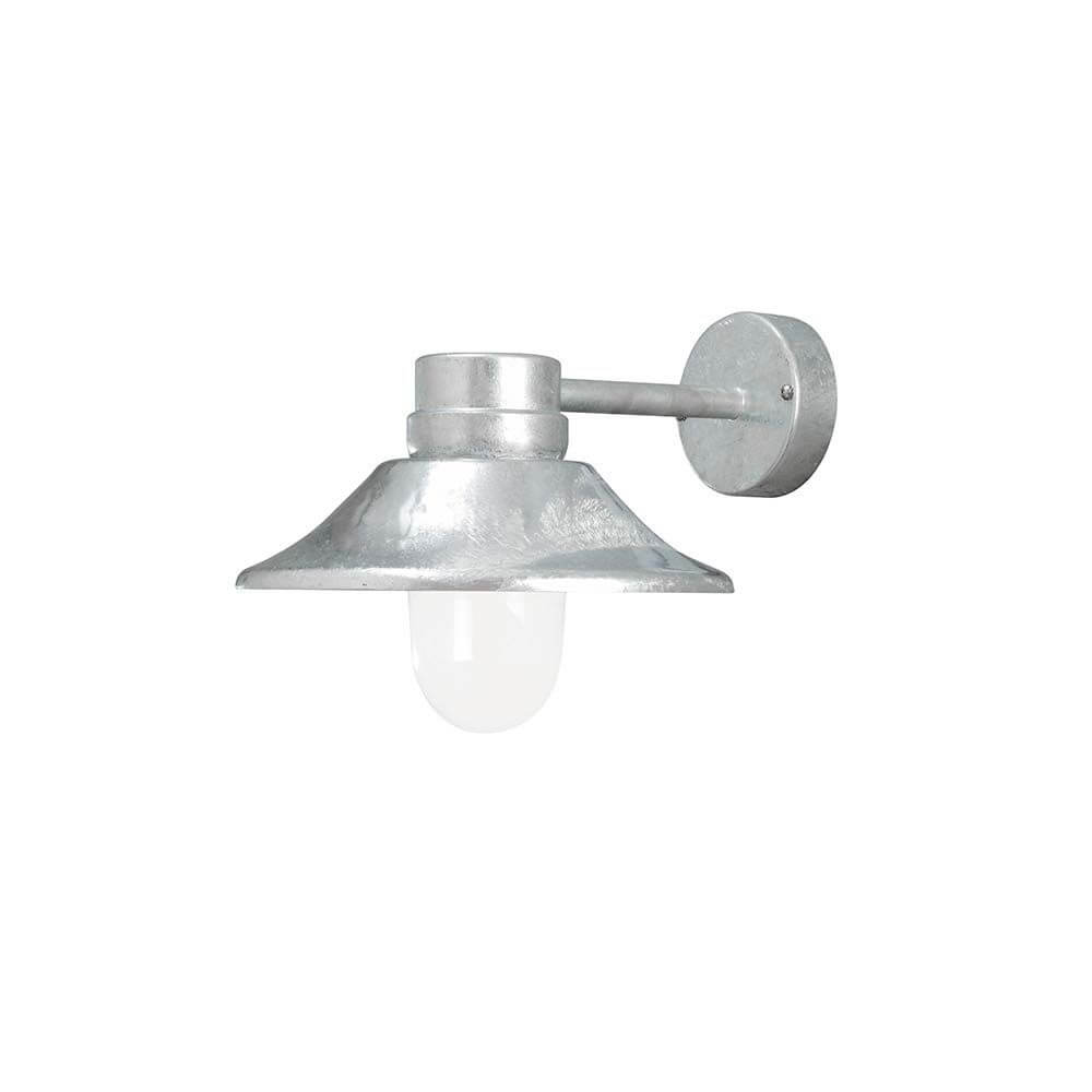 Vega LED Außen-Wandleuchte 3000K in silbernem Design mit hochwertiger, energiesparender Beleuchtung.