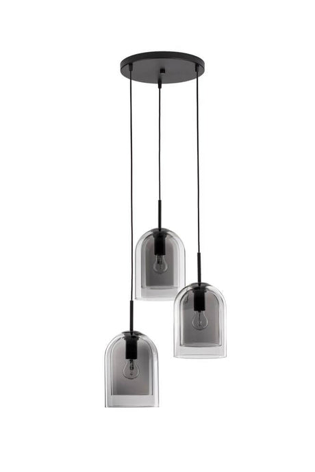 Velour Pendant Lamp E27 3-FLAME Ø 30CM