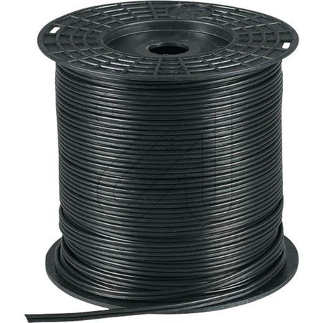 Verbindungskabel Schwarz 2 x 1mm 1 Meter auf Spule für Trafo und LED-Strip Controller.
