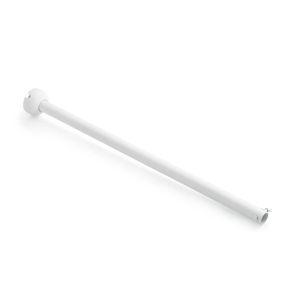 Verlängerungsstange 50cm für Ventilatoren Weiß, weißes Stangenzubehör, ideal für Ventilatoren
