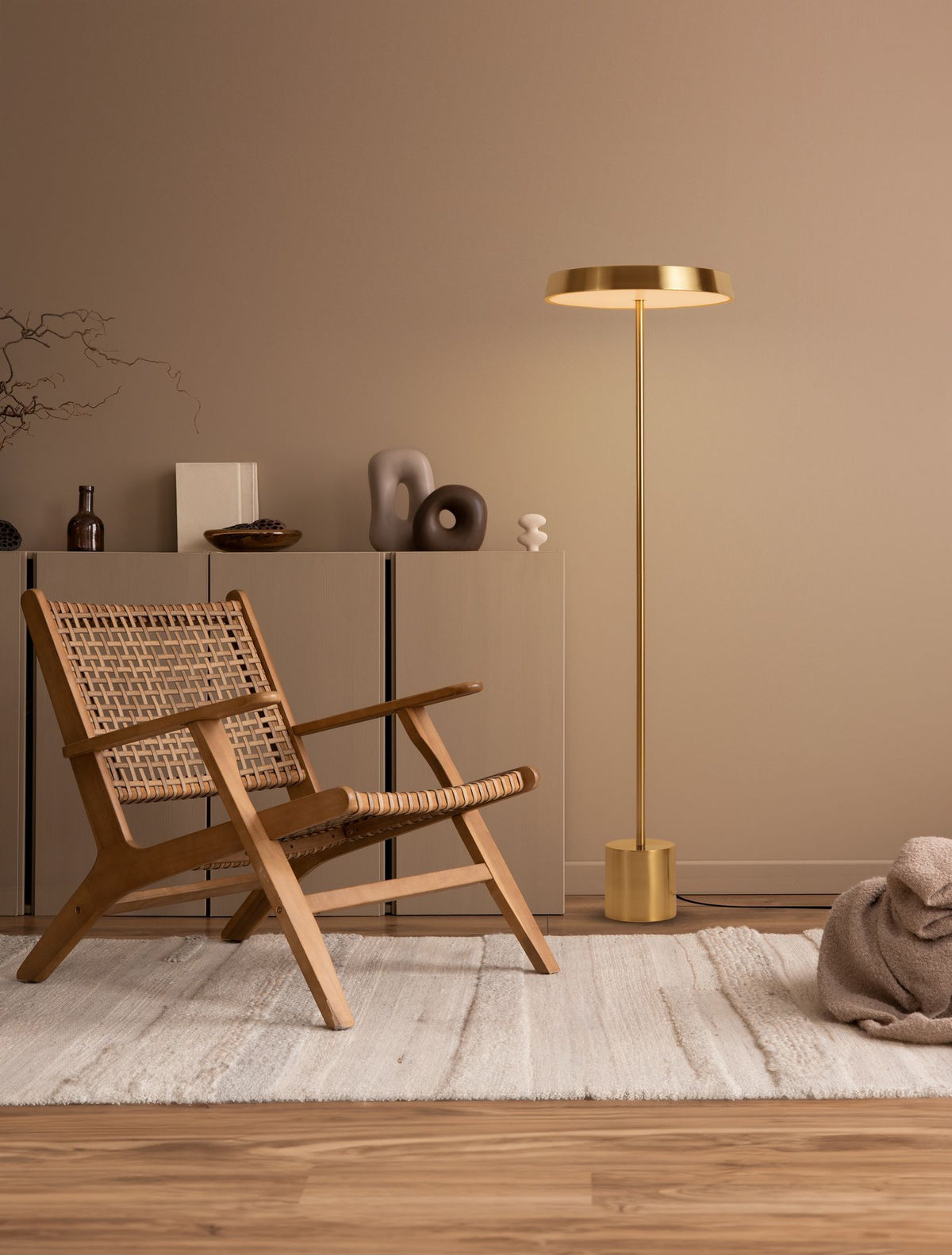 Vetro LED Stehlampe H 136cm Ø 40cm 3000K (8)