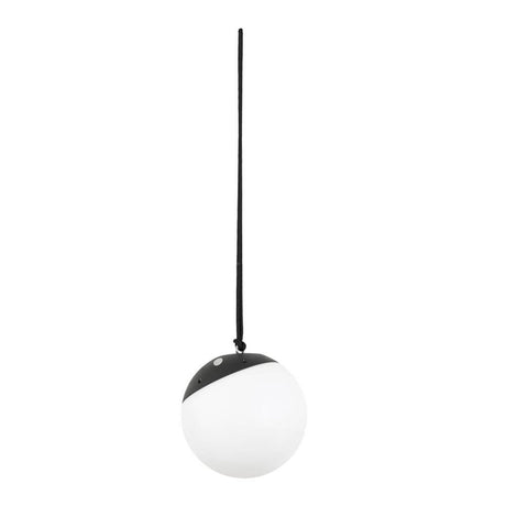 Voila LED outdoor hanging, table & floor lamp USB IP44 suspended in a round shape and portable design
