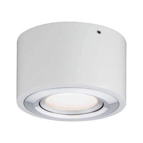 Wandleuchte Argun LED 1x4,8W Weiß Alu-Gebürstet mit modernem Design und schwenkbaren Spots.