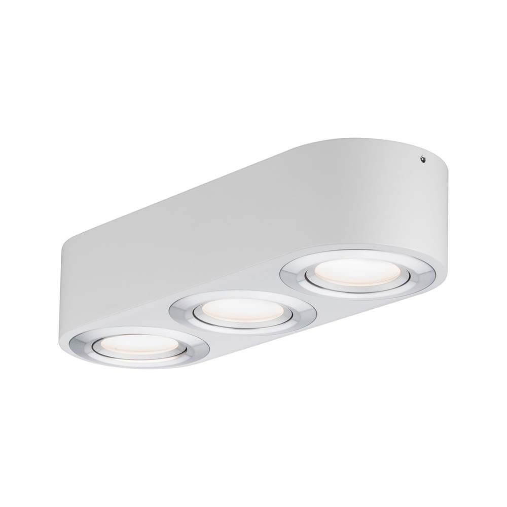 Wandleuchte Argun LED 3x4,8W Weiß Alu-Gebürstet mit modernem Design und dimmbaren Funktionen.