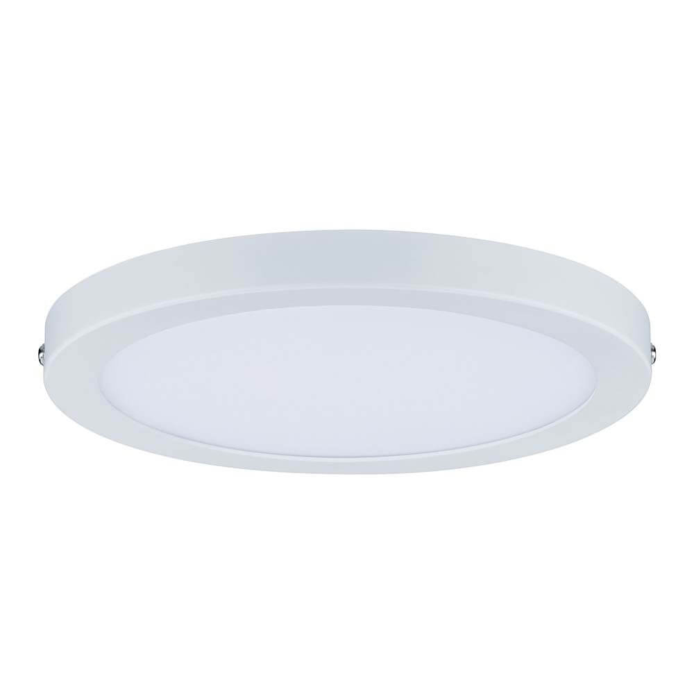 Wandleuchte Atria LED-Panel 220mm 18,5W Weiß mit flachem Design und warmweißem Licht für harmonische Raumausleuchtung.