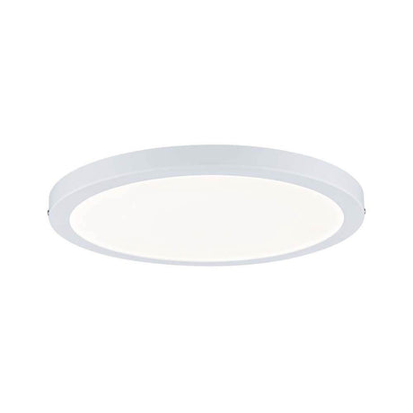 Wandleuchte Atria LED-Panel 300mm 22W Weiß - Flache, runde LED-Deckenleuchte für angenehmes Raumlicht.