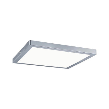 Applique murale Atria LED-Panel 300x300mm 20W 4000K en chrome mat pour un éclairage homogène de la pièce