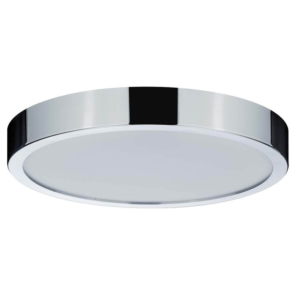Wandleuchte Aviar IP44 LED 20W Chrom – elegante Deckenleuchte mit spritzwassergeschütztem Design für Feuchträume.
