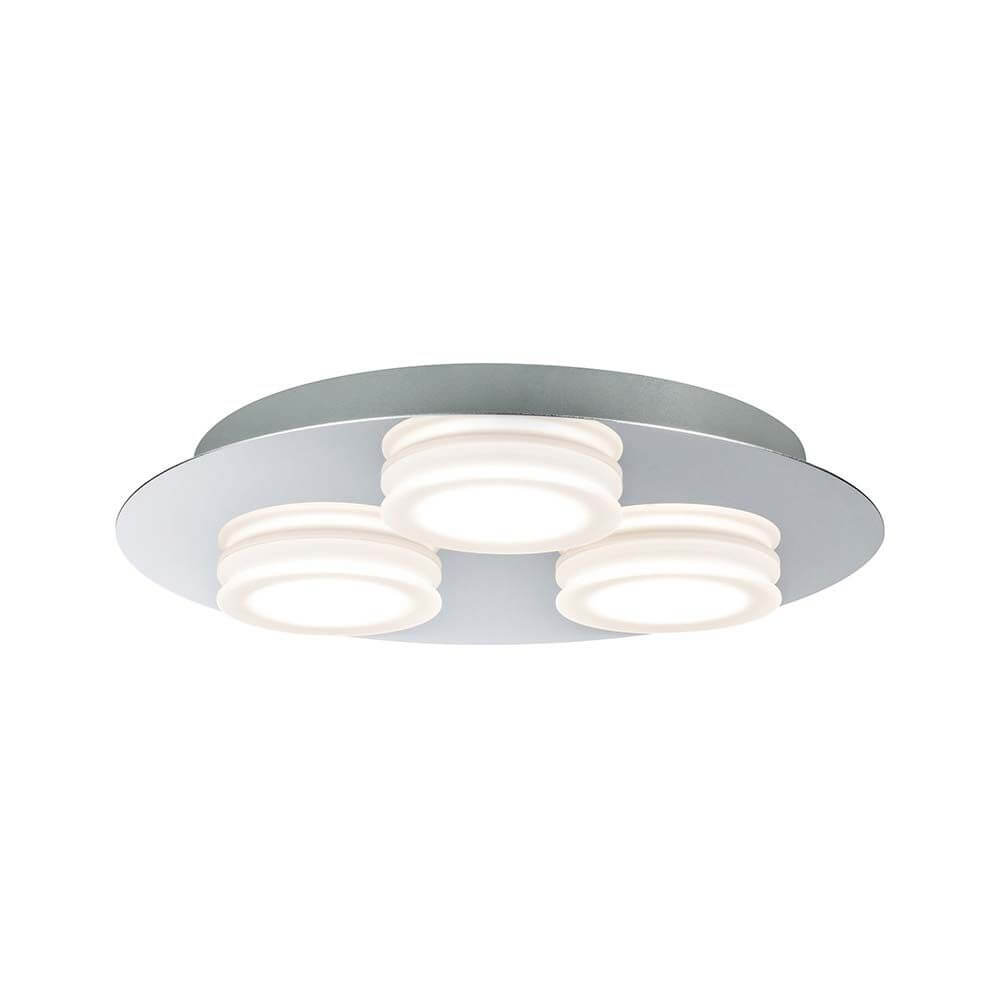 Wandleuchte Doradus IP23 LED 3x5W 250mm Chrom mit modernem Design und blendfreiem Licht.
