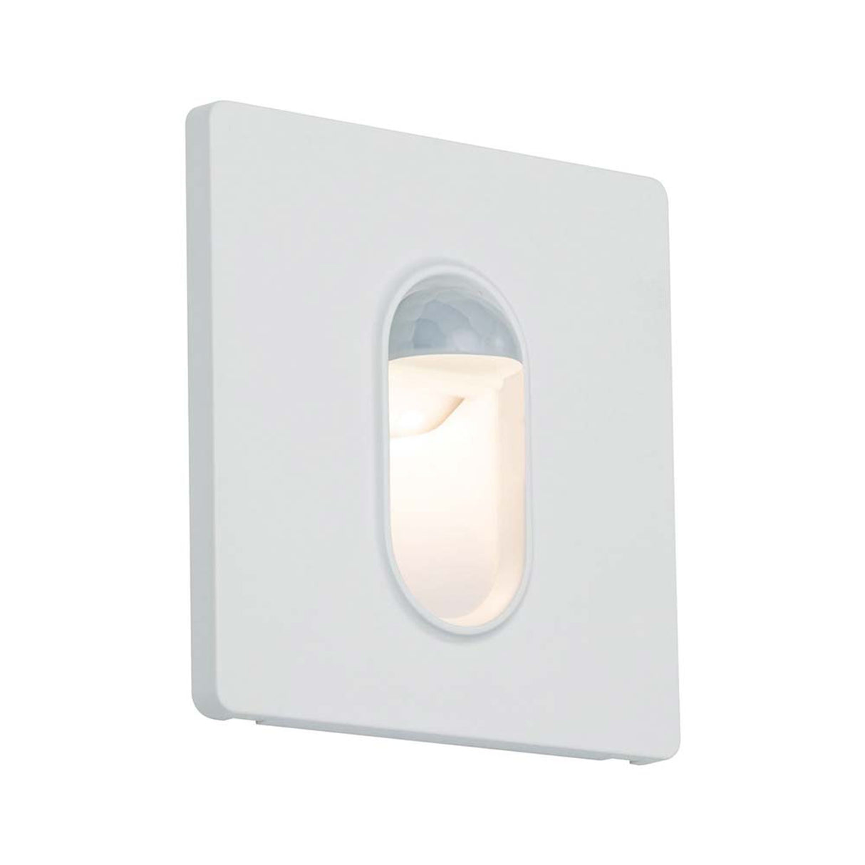 Wand EBL Set Sensor eckig 1x2,7W 2700K Weiß