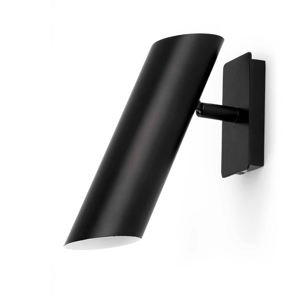 Wandlampe LINK Schwarz in elegantem Design, ideal für moderne Innenräume.